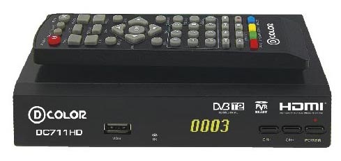 D-COLOR DVB-T2 DC711HD   