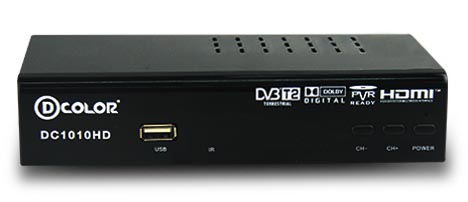 DCOLOR DC 1010HD DVB-T2 