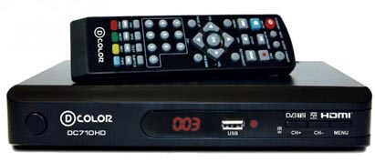 D-COLOR DVB-T2 DC710HD      