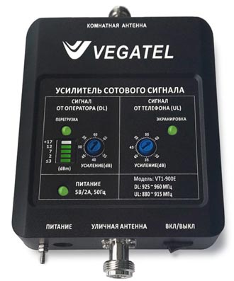 VEGATEL VT1-900E (LED)  KIT ретранслятор сотового сигнала