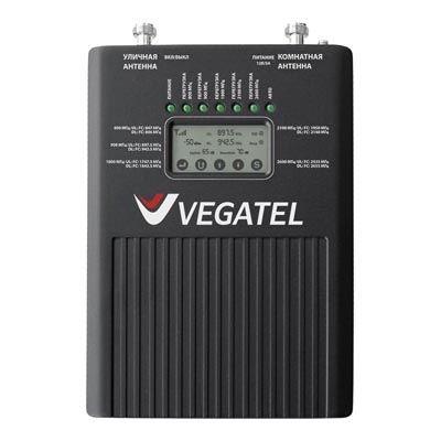 Пятидиапазонный репитер  VEGATEL VT2-5B (LED)