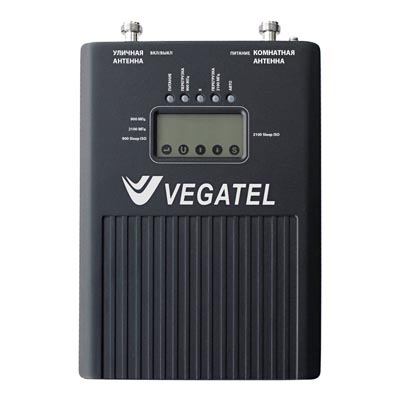 Ретранслятор мобильной связи VEGATEL VT2-900E/3G (LED)  KIT